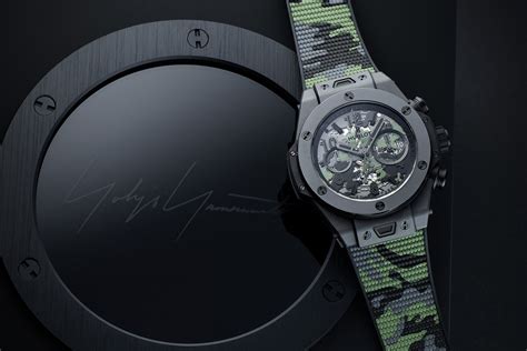 hublot x yohji yamamoto|BIG BANG CAMO YOHJI YAMAMOTO .